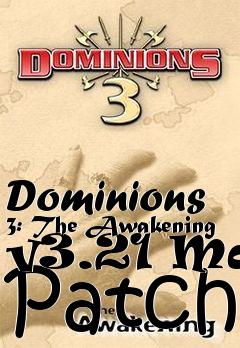 Box art for Dominions 3: The Awakening v3.21 Mac Patch