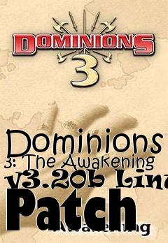 Box art for Dominions 3: The Awakening v3.20b Linux Patch