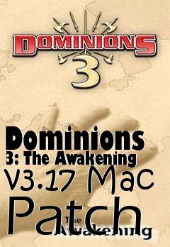 Box art for Dominions 3: The Awakening v3.17 Mac Patch