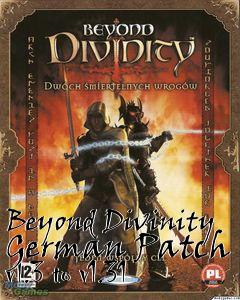 Box art for Beyond Divinity German Patch v1.3 to v1.31