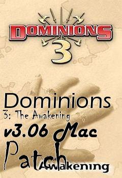 Box art for Dominions 3: The Awakening v3.06 Mac Patch