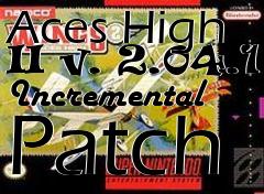 Box art for Aces High II v. 2.04.1 Incremental Patch