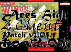 Box art for Aces High 2 Client Patch v2.05.1 to v2.05.2