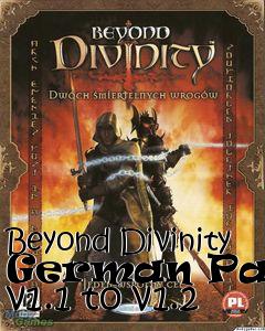 Box art for Beyond Divinity German Patch v1.1 to v1.2