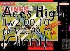 Box art for Aces High II v2.00.10 to V2.00.11 (Client)