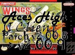 Box art for Aces High II Client Patch v2.00.8 -> v2.00.9