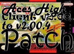 Box art for Aces High Client v2.00.3 to v2.00.4 Patch