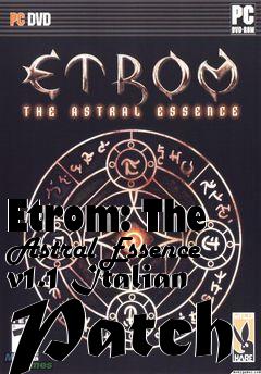 Box art for Etrom: The Astral Essence v1.1 Italian Patch