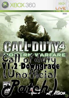 Box art for Call of duty V1.2 Downgrade (Unofficial Patch)