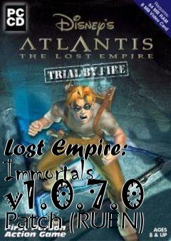 Box art for Lost Empire: Immortals v1.0.7.0 Patch (RUEN)