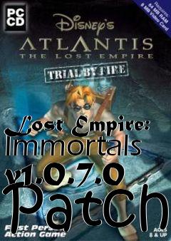 Box art for Lost Empire: Immortals v1.0.7.0 Patch