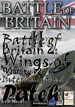 Box art for Battle of Britain 2: Wings of Victory v2.10 International Patch