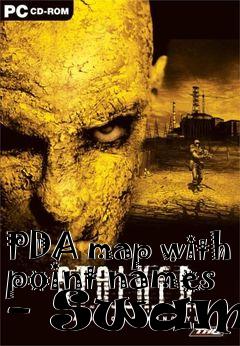 Box art for PDA map with point names - Swamps