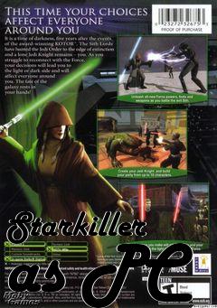 Box art for Starkiller as PC