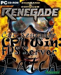 Box art for C&C Renegade CP1 Win32 FDS Server Patch
