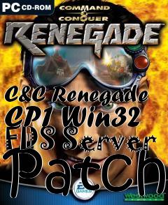 Box art for C&C Renegade CP1 Win32 FDS Server Patch