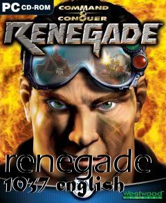 Box art for renegade 1037 english