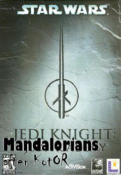 Box art for Mandalorians after KotOR