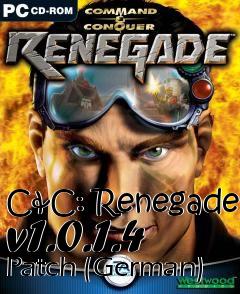 Box art for C&C: Renegade v1.0.1.4 Patch (German)