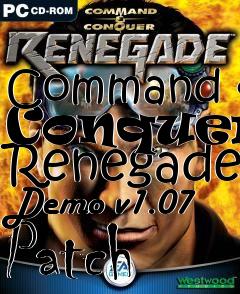 Box art for Command & Conquer: Renegade Demo v1.07 Patch