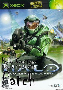 Box art for Halo Custom Edition 1.0.8.616 Patch