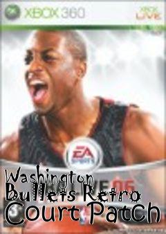 Box art for Washington Bullets Retro Court Patch