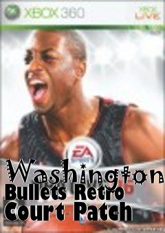 Box art for Washington Bullets Retro Court Patch