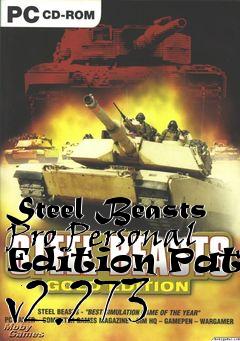 Box art for Steel Beasts Pro Personal Edition Patch v2.273