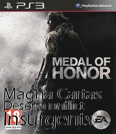 Box art for Magna Cartas Desert conflict Insurgents