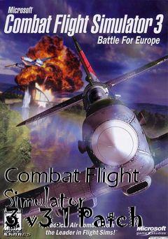 Box art for Combat Flight Simulator 3 v3.1 Patch