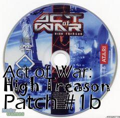 Box art for Act of War: High Treason Patch #1b