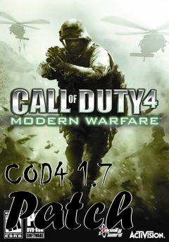 Box art for COD4 1.7 Patch
