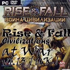 Box art for Rise & Fall: Civilizations at War - v1.13 [UK]