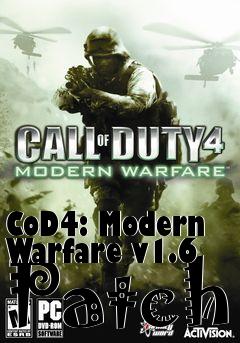 Box art for CoD4: Modern Warfare v1.6 Patch