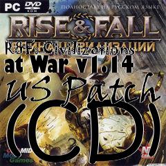 Box art for R&F: Civilizations at War v1.14 US Patch (CD)