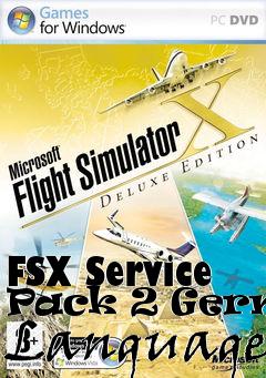 Box art for FSX Service Pack 2 German Language