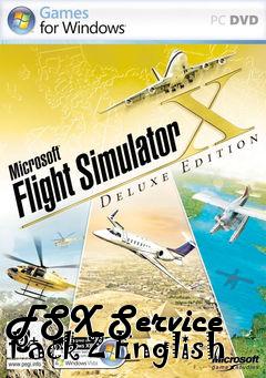 Box art for FSX Service Pack 2 English