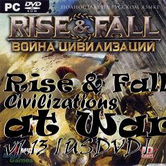 Box art for Rise & Fall: Civilizations at War - v1.13 [USDVD]