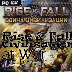 Box art for Rise & Fall: Civilizations at War - v1.13 [USDVD]