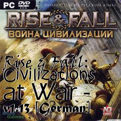 Box art for Rise & Fall: Civilizations at War - v1.13 [German]