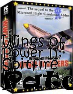 Box art for Wings of Power II: Spitfire Patch