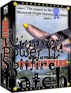 Box art for Wings of Power II: Spitfire Patch