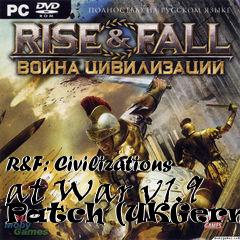 Box art for R&F: Civilizations at War v1.9 Patch (UKGerman)