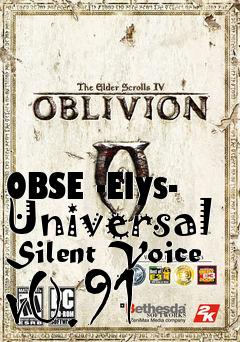 Box art for OBSE -Elys- Universal Silent Voice v0.91