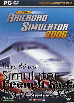 Box art for Trainz Railroad Simulator French Retail Patch v288