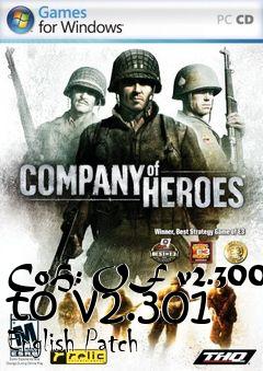 Box art for CoH: OF v2.300 to v2.301 English Patch