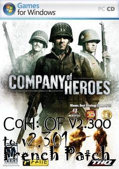 Box art for CoH: OF v2.300 to v2.301 French Patch