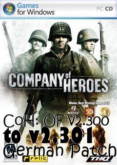 Box art for CoH: OF v2.300 to v2.301 German Patch