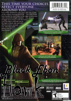 Box art for Black Ebon Hawk