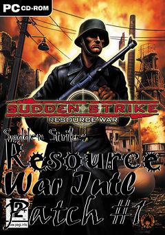 Box art for Sudden Strike: Resource War Intl Patch #1